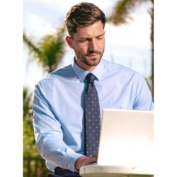 CAMISA MANGA LARGA CUELLO SIN BOTONES