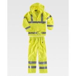 ⭐ TRAJE DE AGUA IMPERMEABLE ALTA VISIBILIDAD | Azules de Vergara
