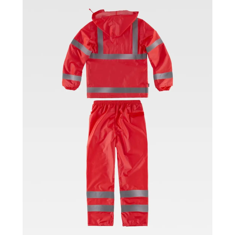 TRAJE DE AGUA IMPERMEABLE ALTA VISIBILIDAD