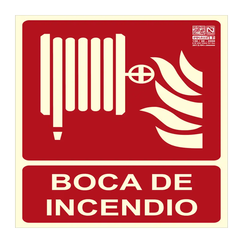 SEÑALES EXTINCIÓN DE INCENDIOS