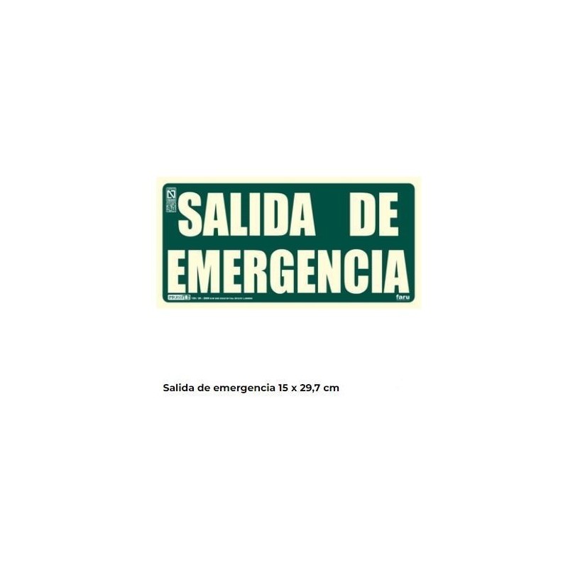 SEÑALES EVACUACIÓN Y EMERGENCIA