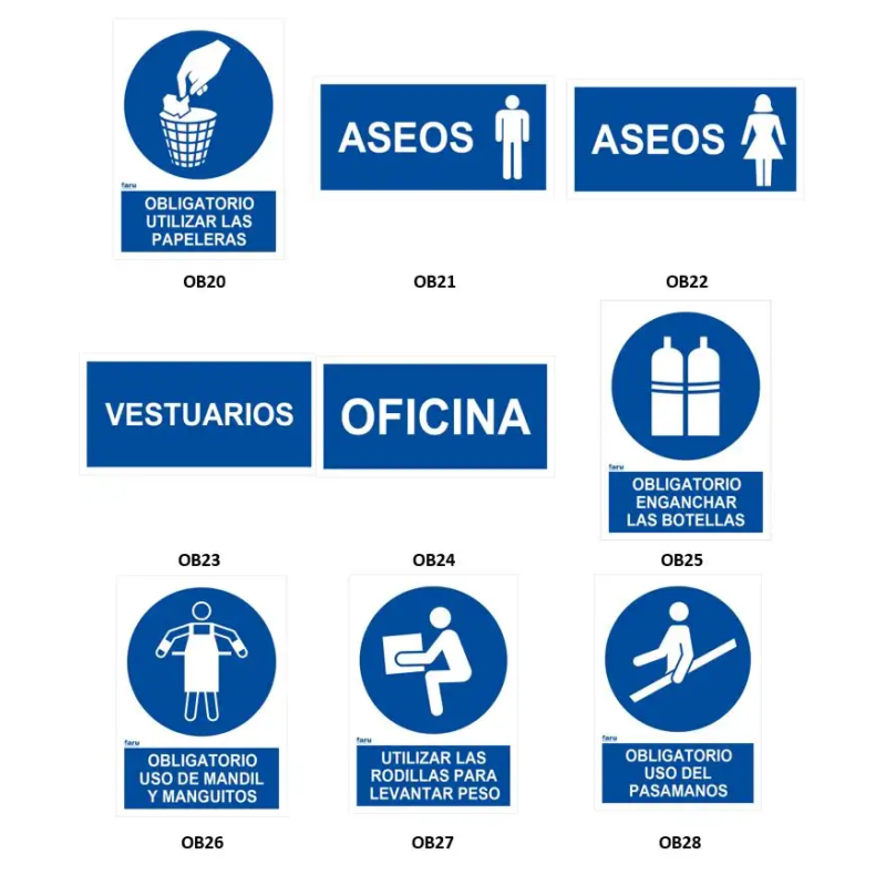 SEÑALES DE OBLIGACIÓN