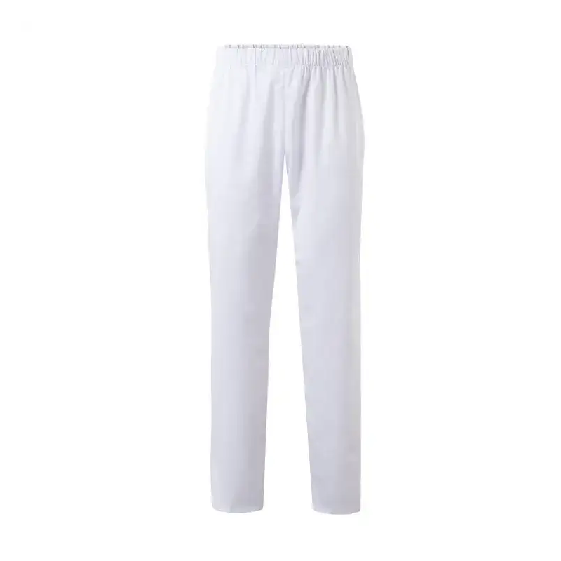 PIJAMA SANITARIA CUELLO EN PICO BLANCO