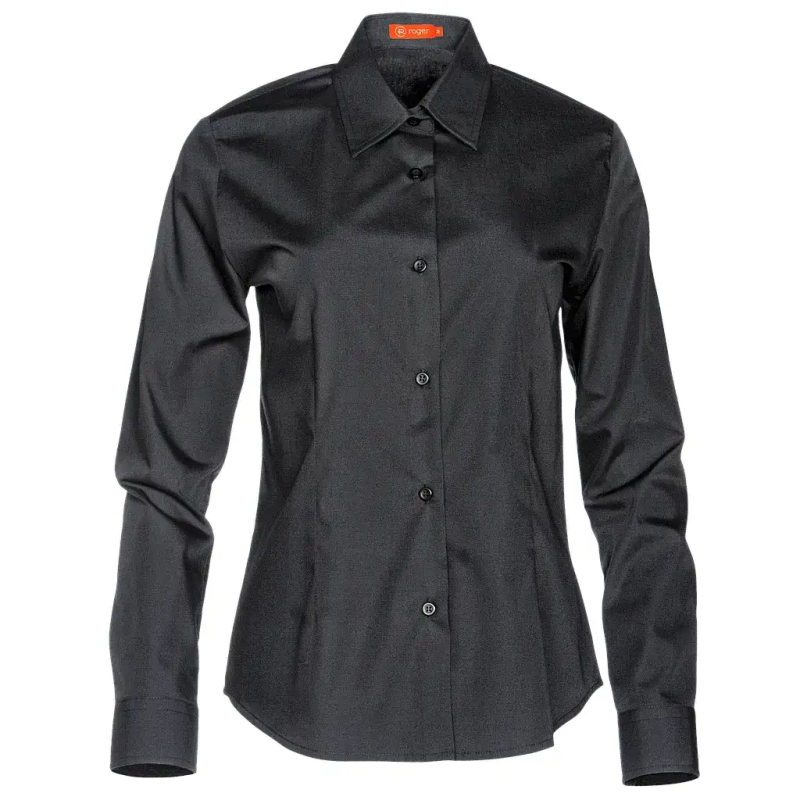 CAMISA MUJER CUELLO CAMISERO MANGA LARGA
