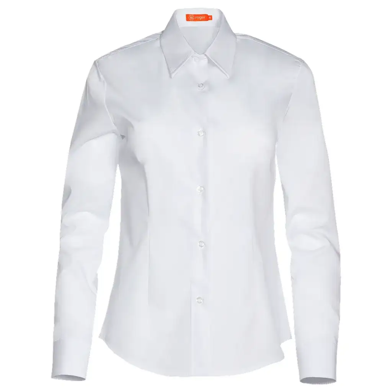 CAMISA MUJER CUELLO CAMISERO MANGA LARGA