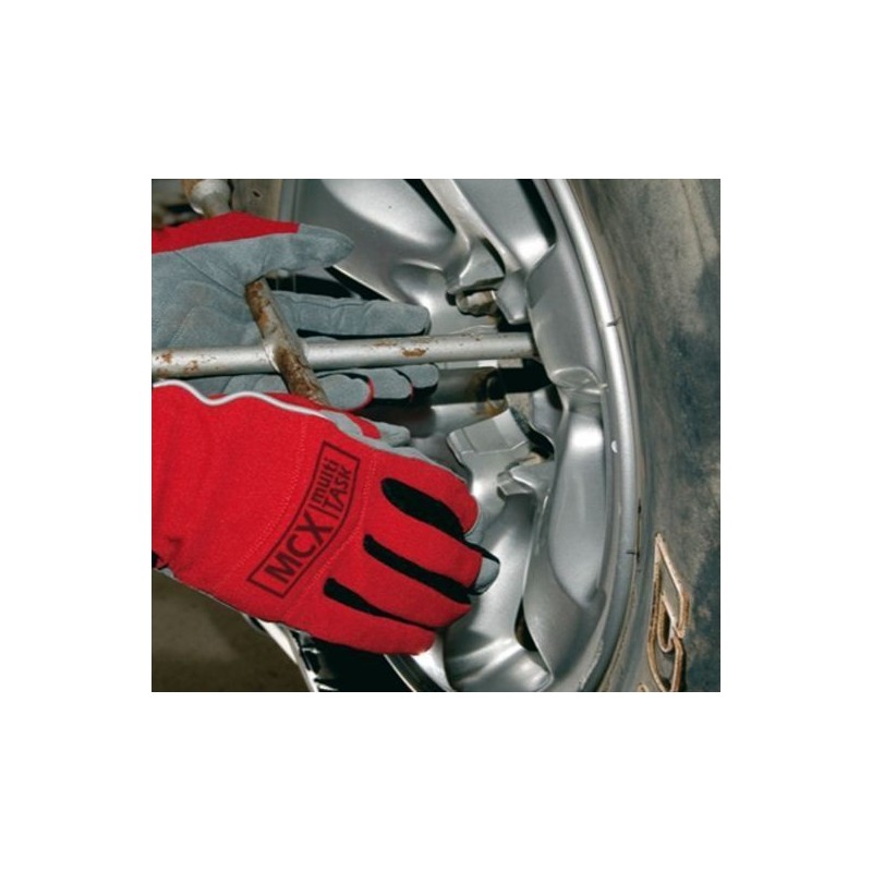 GUANTE PIEL SPANDEX MECANIX