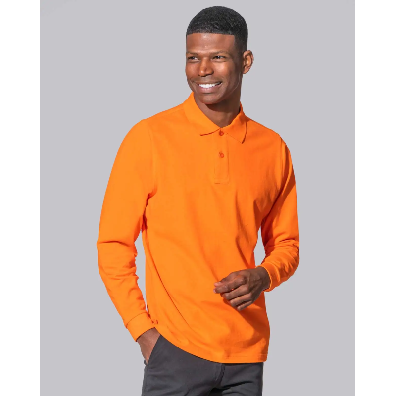 POLO MANGA LARGA ALGODÓN