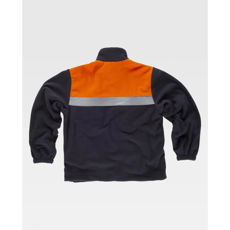 CHAQUETA POLAR ALTA VISIBILIDAD BICOLOR