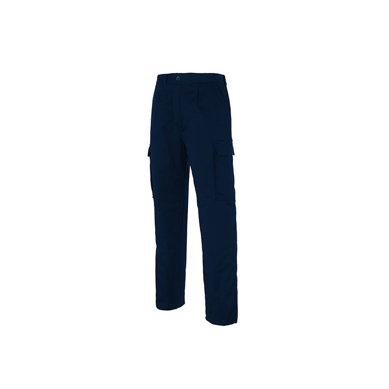 PANTALÓN ACOLCHADO ALGODÓN MULTIBOLSILLOS