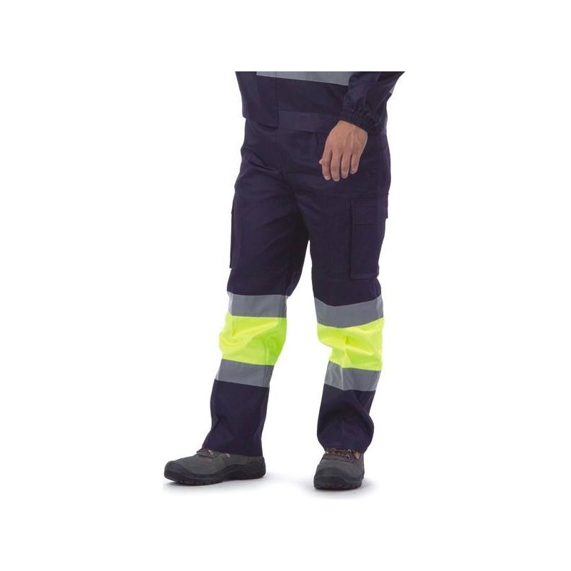 PANTALON ALTA VISIBILIDAD BANDA REFLECTANTE