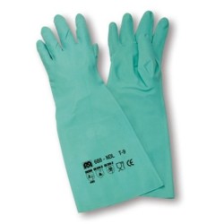 ⭐ GUANTE NITRILO EXTRA LARGO 46CM | Azules de Vergara