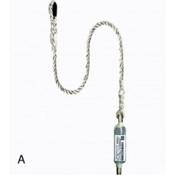 ⭐ ABSORBEDOR CON CUERDA y MOSQUETONES | Azules de Vergara