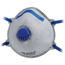 ⭐ MASCARILLA FFP2 VÁLVULA CARBÓN ACTIVO | Azules de Vergara