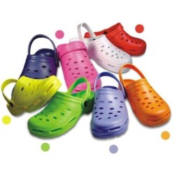 ⭐ ZUECO GOMA UNISEX | Azules de Vergara