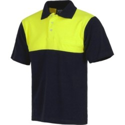 ⭐ POLO COMBI ALGODÓN | Azules de Vergara