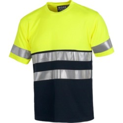 ⭐ CAMISETA COMBINADA ALTA VISIBILIDAD | Azules de Vergara