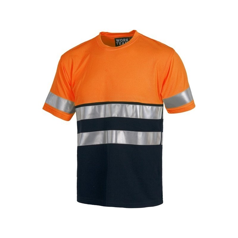 CAMISETA COMBINADA ALTA VISIBILIDAD