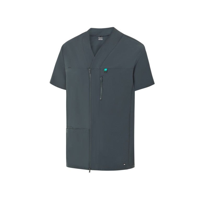 CHAQUETA SANITARIA CREMALLERA HOMBRE