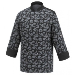 ⭐ CHAQUETA COCINA CALAVERAS | Azules de Vergara