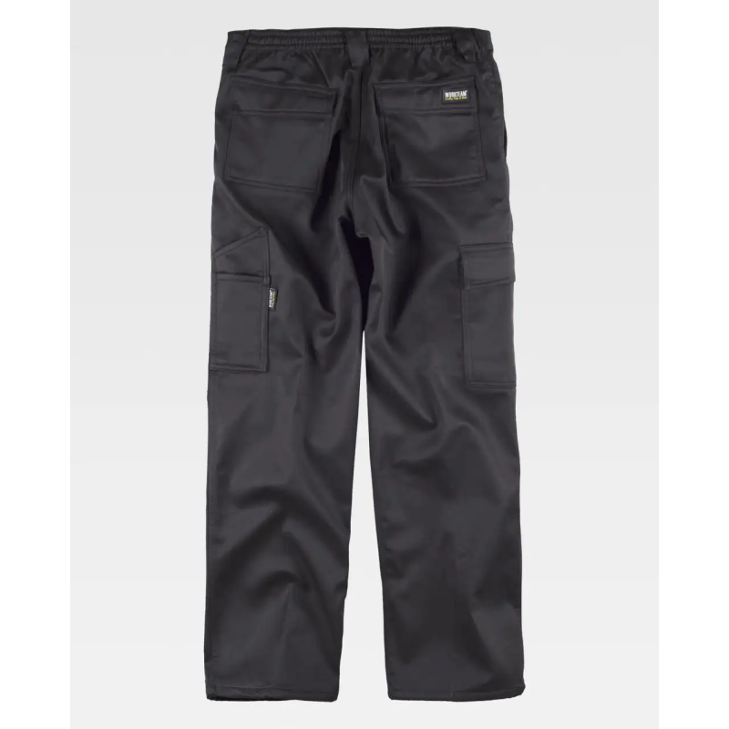 PANTALON FORRO POLAR MULTIBOLSILLO