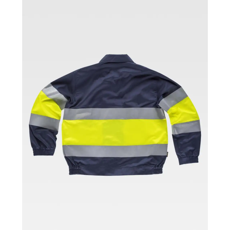 CAZADORA AV FRANJA BICOLOR