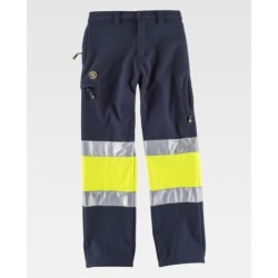 ⭐ PANTALON WORKSHELL POLAR COMBI BANDAS | Azules de Vergara