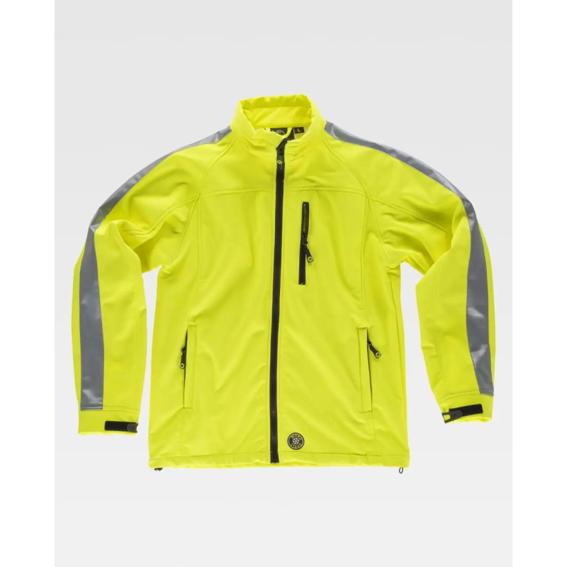 CHAQUETA WORKSHELL ALTA VISIBILIDAD