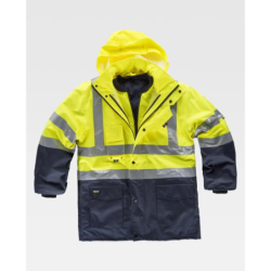 ⭐ PARKA COMBERTIBLE 5 - 1 BICOLOR | Azules de Vergara
