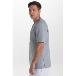 CHAQUETA SANITARIA UNISEX CON TAPETA