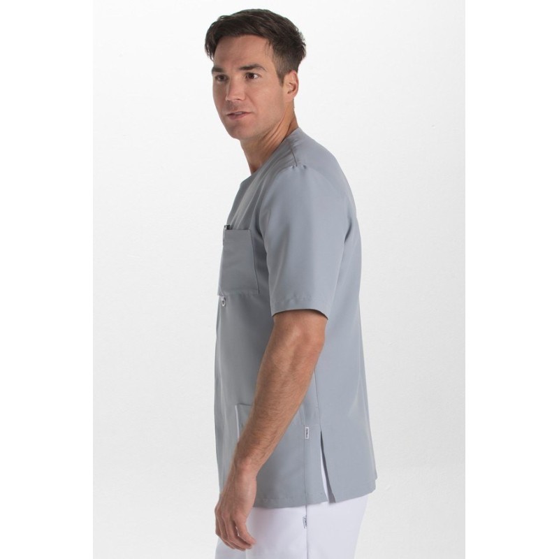 CHAQUETA SANITARIA UNISEX CON TAPETA