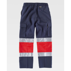 ⭐ PANTALÓN 2 CINTAS AV Y REFLECTANTES | Azules de Vergara