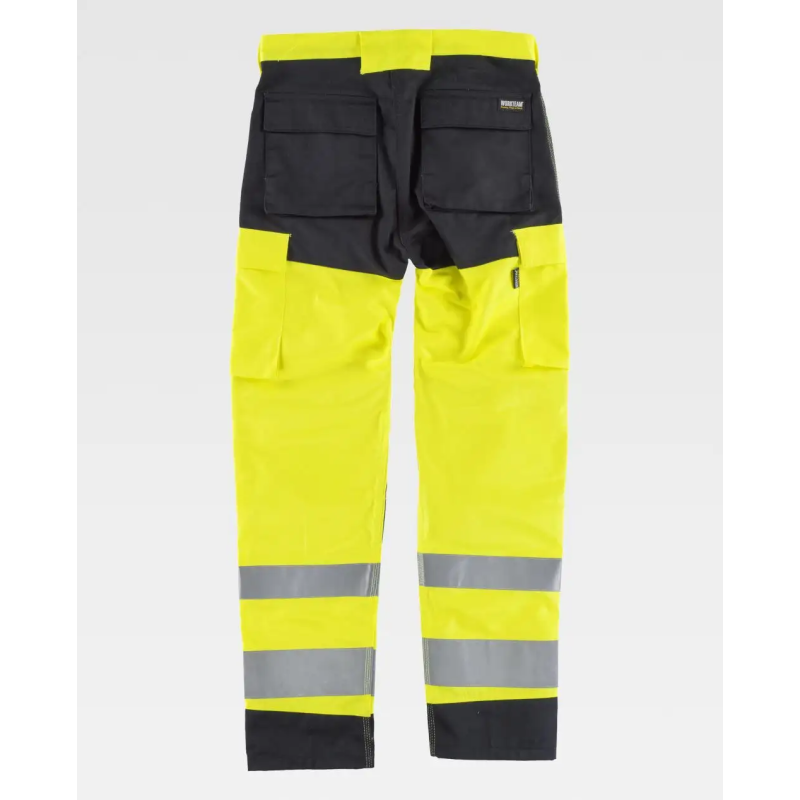 PANTALON BICOLOR MULTIBOLSILLOS AV