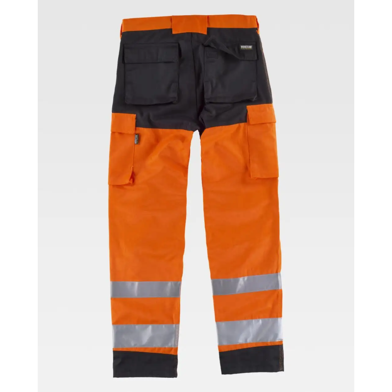PANTALON BICOLOR MULTIBOLSILLOS AV