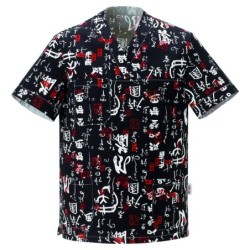 ⭐ CASACA ESTAMPADA UNISEX 100% ALGODÓN | Azules de Vergara