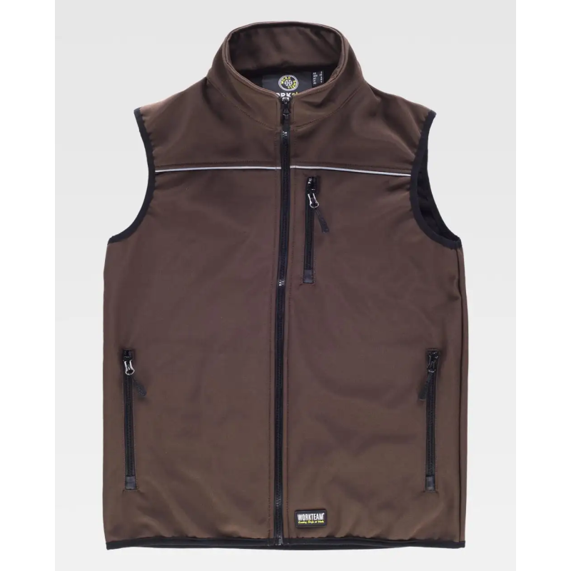 CHALECO WORKSHELL LISO