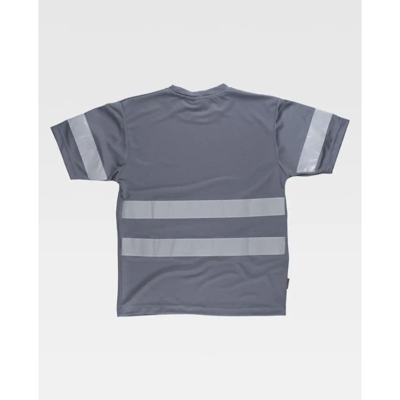 CAMISETA MANGA CORTA CINTAS REFLECTANTES