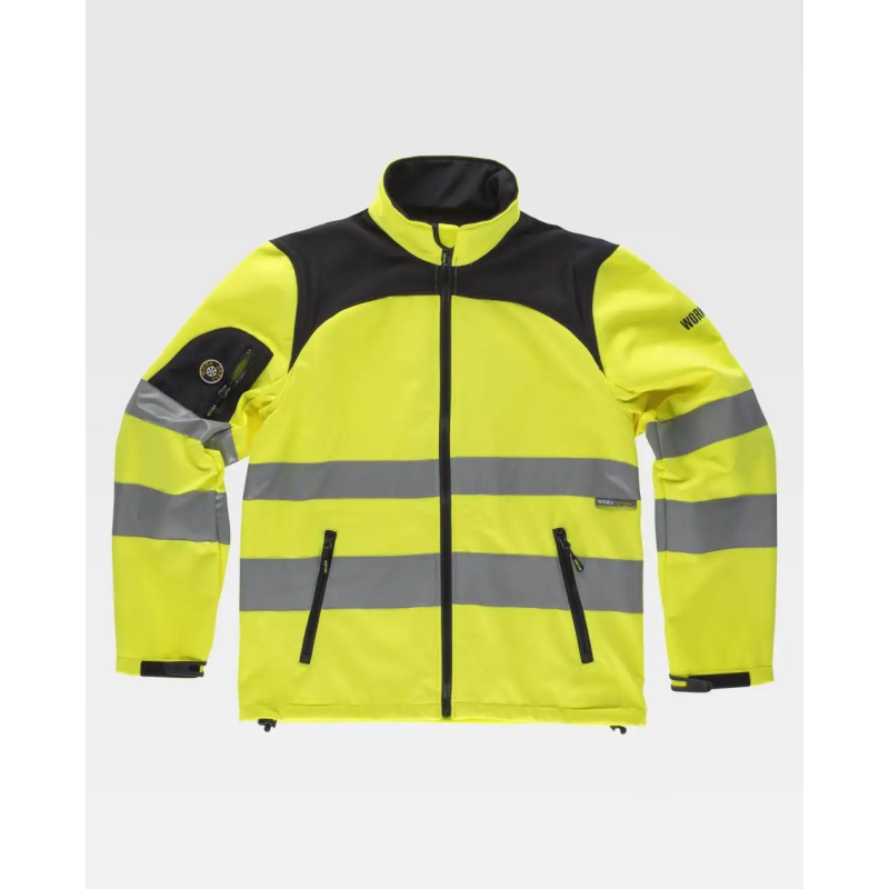 CHAQUETA CINTAS REFLECTANTES AV