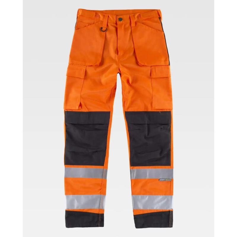 PANTALON BICOLOR MULTIBOLSILLOS AV
