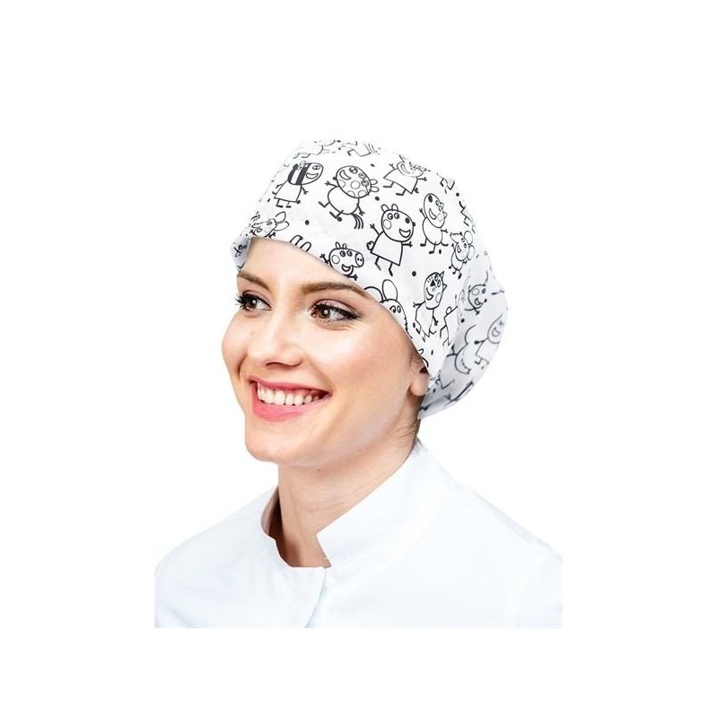 GORRO QUIROFANO PEPPA PIG BLANCO