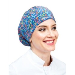 GORRO QUIROFANO LETRAS CELESTE