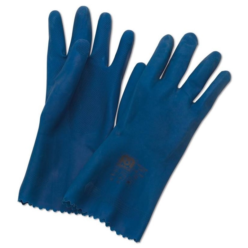 GUANTE LATEX AZUL
