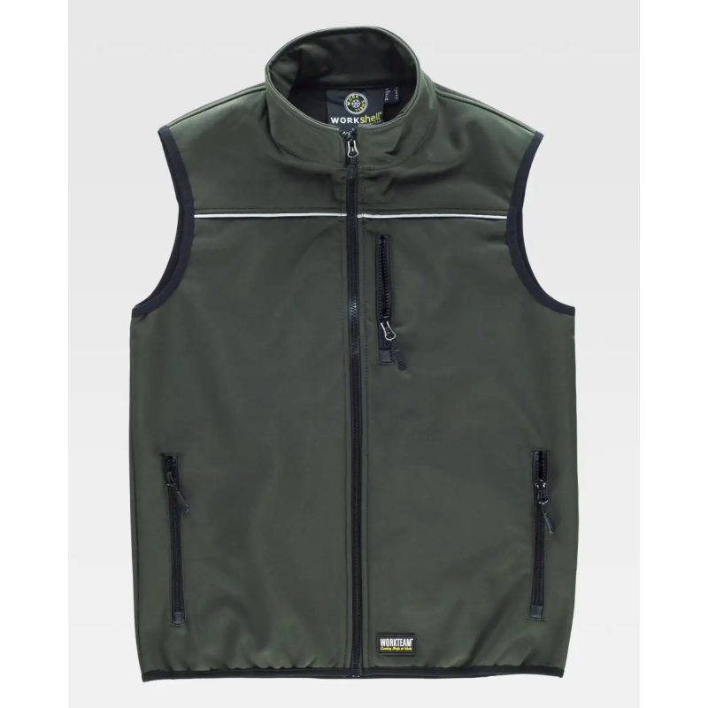 CHALECO WORKSHELL LISO