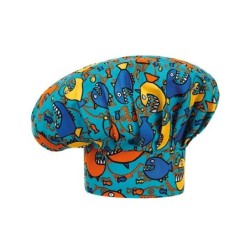 GORRO CHEF TIBURON PACK 2 UNDS