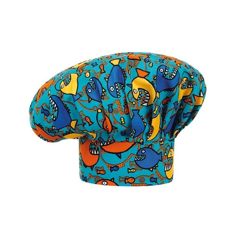 GORRO CHEF TIBURON PACK 2 UNDS