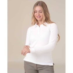 ⭐ POLO LADY ALGODON M/L | Azules de Vergara