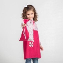 MOCHILA COLEGIAL FUCSIA
