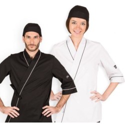 ⭐ CHAQUETA COCINA KIMONO SUSHI | Azules de Vergara