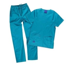 ⭐ PIJAMA ELASTICO SANITARIO COLORES | Azules de Vergara