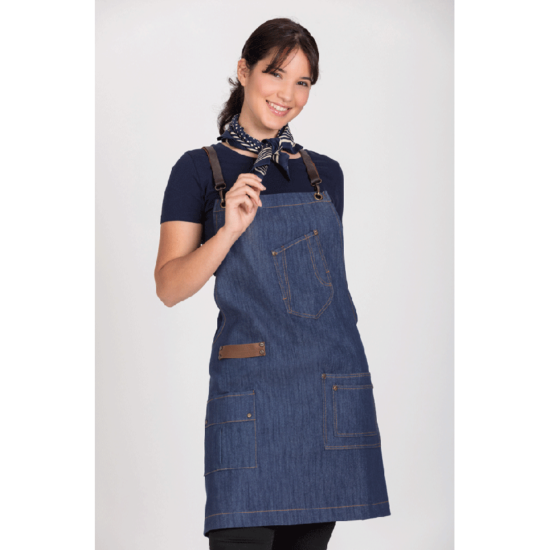 DELANTAL PETO DENIM