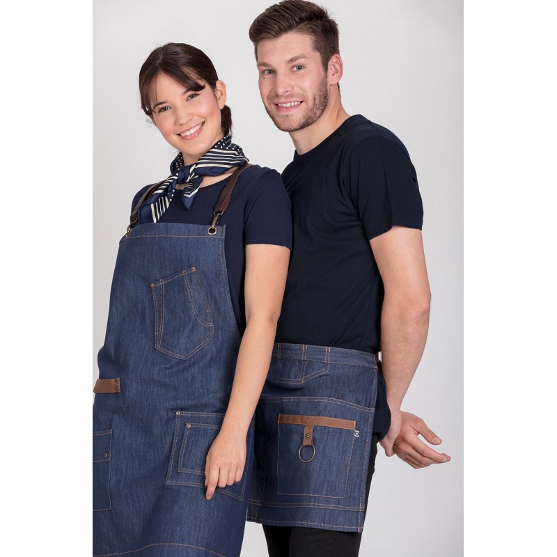 DELANTAL PETO DENIM